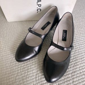 A.P.C. kitten heels